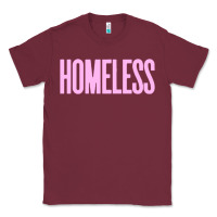 Burgundy homeless Classic Tee - InspiraDesign