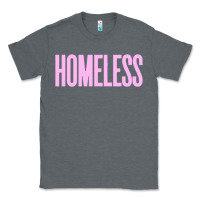 Charcoal Heather homeless Classic Tee - InspiraDesign