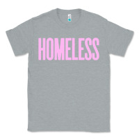 Heather Grey homeless Classic Tee - InspiraDesign
