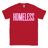Red homeless Classic Tee - InspiraDesign