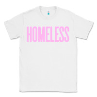 White homeless Classic Tee - InspiraDesign