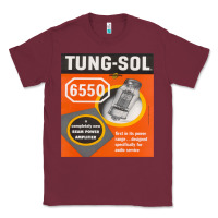 Burgundy TungSol 6550 Classic Tee - InspiraDesign