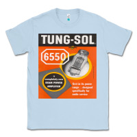 Dusty Blue TungSol 6550 Classic Tee - InspiraDesign