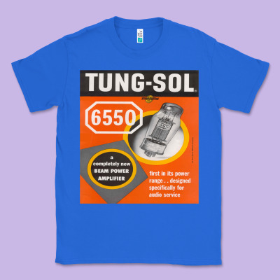 Tungsol 6550 Classic Tee Designed By Inspiradesign