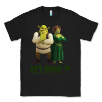 Black Shrek Fiona & Shrek Get Ogre It Text Poster Classic Tee - InspiraDesign