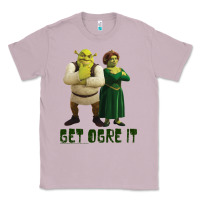 Lilac Shrek Fiona & Shrek Get Ogre It Text Poster Classic Tee - InspiraDesign