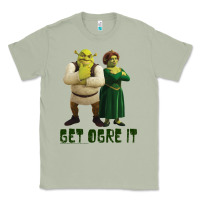 Matcha Shrek Fiona & Shrek Get Ogre It Text Poster Classic Tee - InspiraDesign