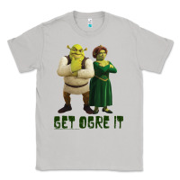 Moon Dust Shrek Fiona & Shrek Get Ogre It Text Poster Classic Tee - InspiraDesign