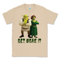 Mushroom Shrek Fiona & Shrek Get Ogre It Text Poster Classic Tee - InspiraDesign