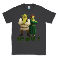 Smoke Shrek Fiona & Shrek Get Ogre It Text Poster Classic Tee - InspiraDesign
