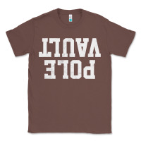 Chestnut pole vault t shirt upside down funny pole vault jumper shirt Classic Tee - InspiraDesign