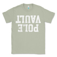 Matcha pole vault t shirt upside down funny pole vault jumper shirt Classic Tee - InspiraDesign