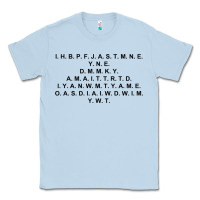 Dusty Blue I Have Brought Peace Classic Tee - InspiraDesign