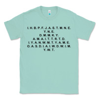 Seafoam I Have Brought Peace Classic Tee - InspiraDesign