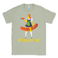 Matcha barmaid oktoberfest funny german woman dirndl bratwurst t shirt Classic Tee - InspiraDesign