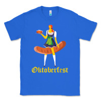 True Royal barmaid oktoberfest funny german woman dirndl bratwurst t shirt Classic Tee - InspiraDesign