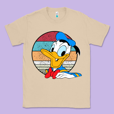 Donald Duck Funny Classic Tee Designed By Inspiradesign