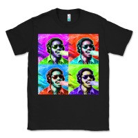 Black STEVIE WONDER! Classic Tee - InspiraDesign