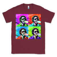 Burgundy STEVIE WONDER! Classic Tee - InspiraDesign