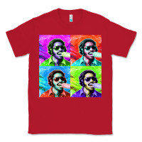 Red STEVIE WONDER! Classic Tee - InspiraDesign