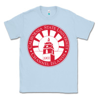Dusty Blue csu channel islands seal Classic Tee - InspiraDesign