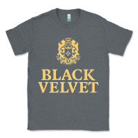 Charcoal Heather BLACK VELVET CANADIAN WHISKY Classic Tee - InspiraDesign