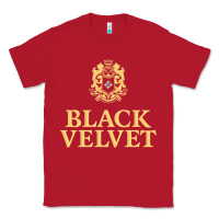 Red BLACK VELVET CANADIAN WHISKY Classic Tee - InspiraDesign