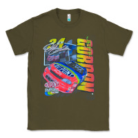 Army Green jeff gordon dupont vintage racing Classic Tee - InspiraDesign