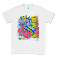 White jeff gordon dupont vintage racing Classic Tee - InspiraDesign
