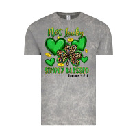 Cloud Rock not lucky simply blessed Vintage Tee - Artiststas