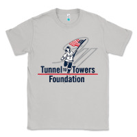 Moon Dust Tunnel To Towers F-oundation American Flag USA Flag Classic Tee - InspiraDesign