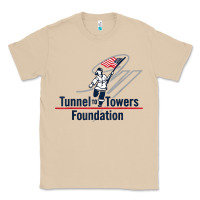 Mushroom Tunnel To Towers F-oundation American Flag USA Flag Classic Tee - InspiraDesign