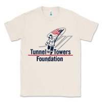 Natural Tunnel To Towers F-oundation American Flag USA Flag Classic Tee - InspiraDesign