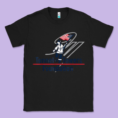 Tunnel To Towers F-oundation American Flag Usa Flag Classic Tee Designed By Inspiradesign