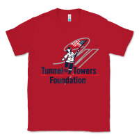 Red Tunnel To Towers F-oundation American Flag USA Flag Classic Tee - InspiraDesign