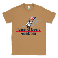 Toasted Coconut Tunnel To Towers F-oundation American Flag USA Flag Classic Tee - InspiraDesign