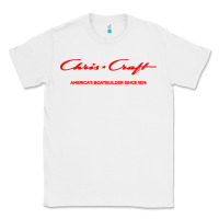 White chris boat company Classic Tee - InspiraDesign