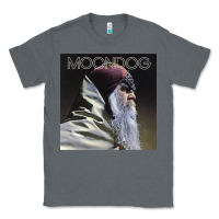 Charcoal Heather Moondog Musician Poster Essential Classic Tee - InspiraDesign