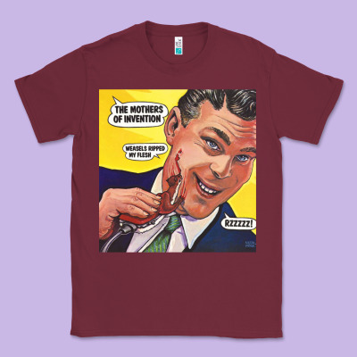The Mothers Of Invention - Weasels Ripped My Flesh Classic Tee Designed By Inspiradesign