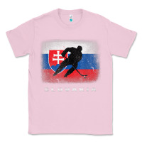 Slovakia Ice Hockey Slovak Flag Classic Tee | Teevron