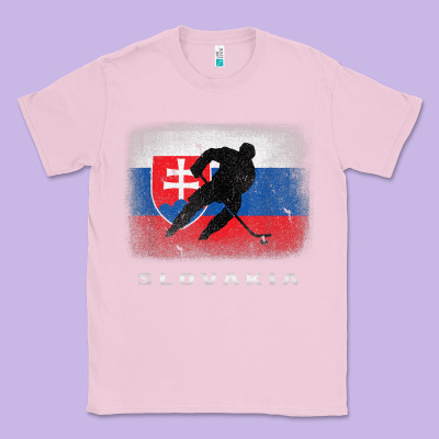 Slovakia Ice Hockey Slovak Flag Classic Tee Designed By Inspiradesign