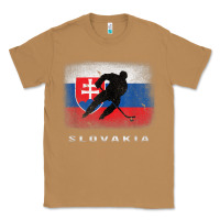 Toasted Coconut Slovakia Ice Hockey Slovak Flag Classic Tee - InspiraDesign