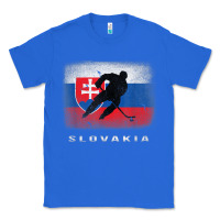 True Royal Slovakia Ice Hockey Slovak Flag Classic Tee - InspiraDesign
