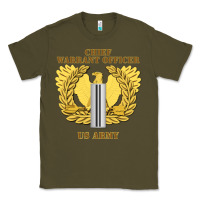 Army Green Emblem warrant officer cw5 Classic Tee - InspiraDesign