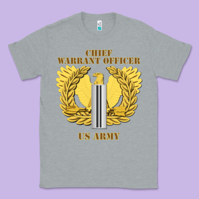 Emblem Warrant Officer Cw5 Classic Tee Designed By Inspiradesign