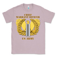Lilac Emblem warrant officer cw5 Classic Tee - InspiraDesign