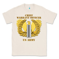 Natural Emblem warrant officer cw5 Classic Tee - InspiraDesign