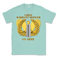 Seafoam Emblem warrant officer cw5 Classic Tee - InspiraDesign