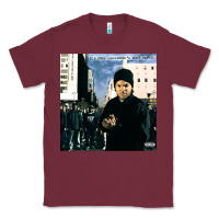 Burgundy Amerikkkas most wanted Classic Tee - InspiraDesign