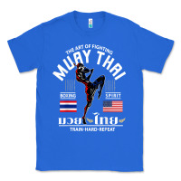 True Royal thailand american flag muay thai boxing train hard repeat t shirt Classic Tee - InspiraDesign